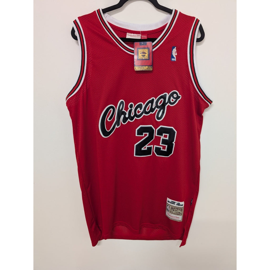 Authentic Mitchell & Ness 84-85 Chicago Bulls MICHAEL JORDAN Rookie Jersey 52XXL