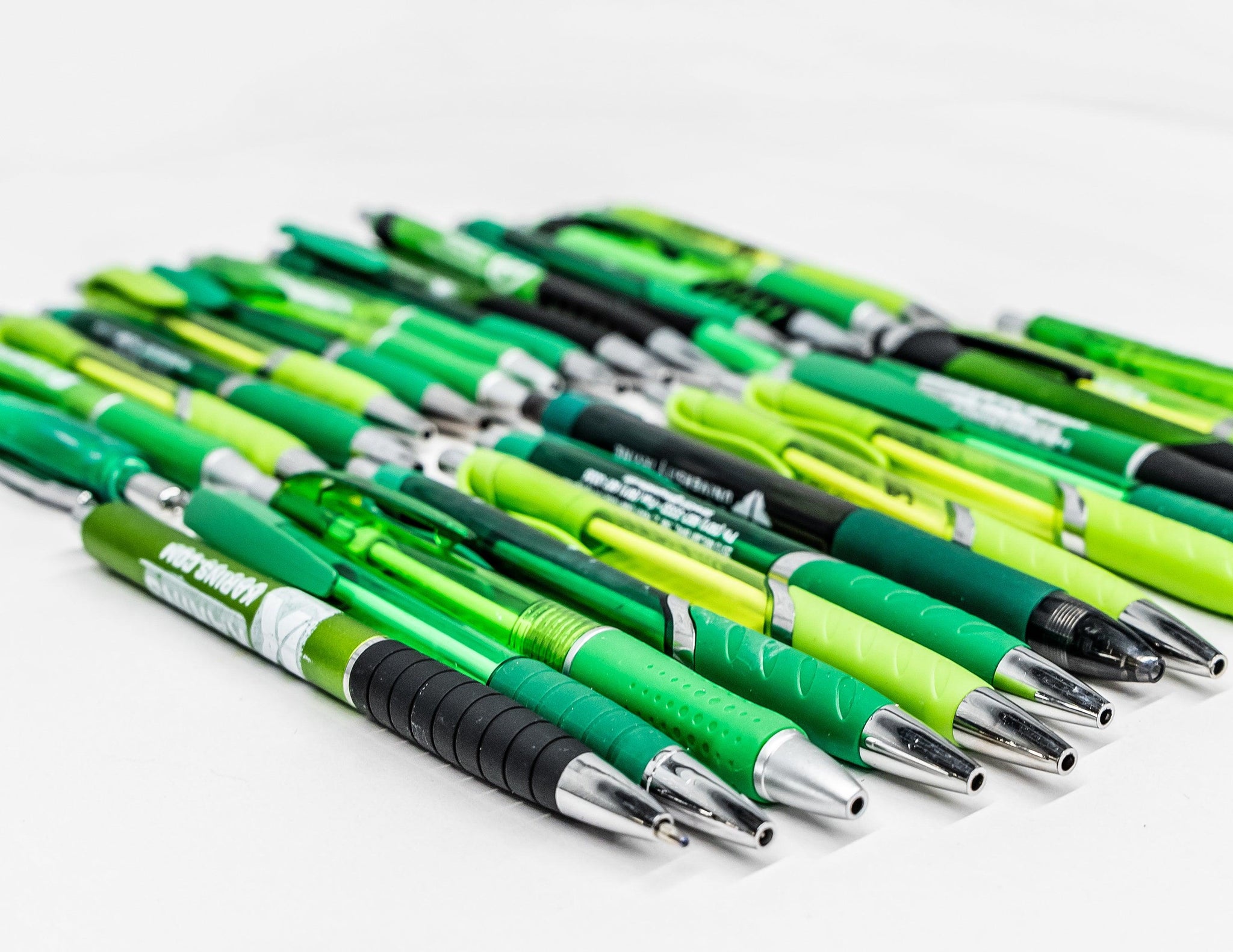 Green Pen Examples 30 Count Green Misprint Pens – Pens 4 Pennies
